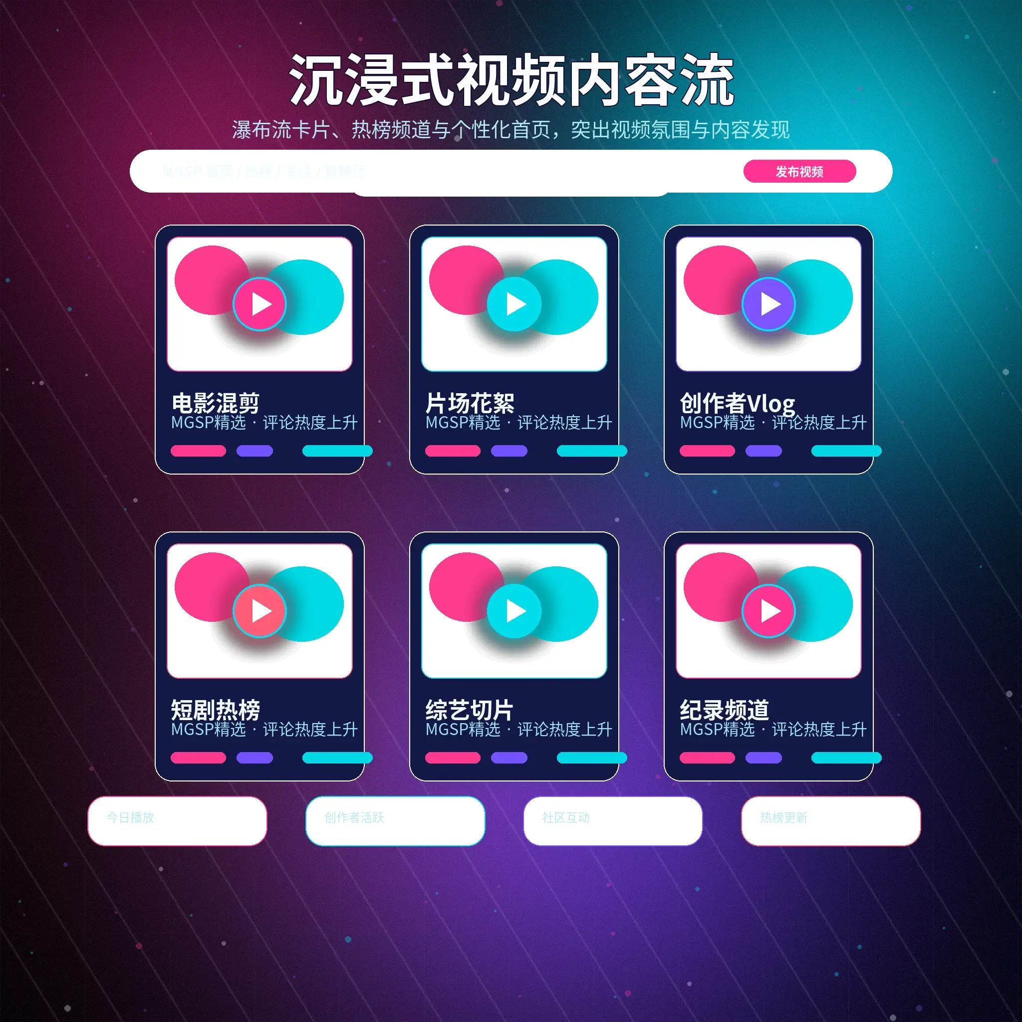 蘑菇视频影像动态与生活短片展示